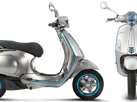 Vespa chạy điện sắp được bán ra thị trường vào năm 2018