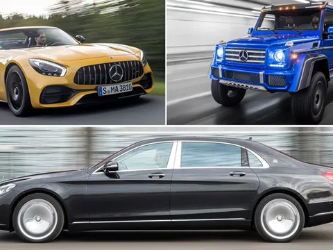 Mercedes-Benz triệu hồi các xe AMG GT, G550 4x4², Maybach S600