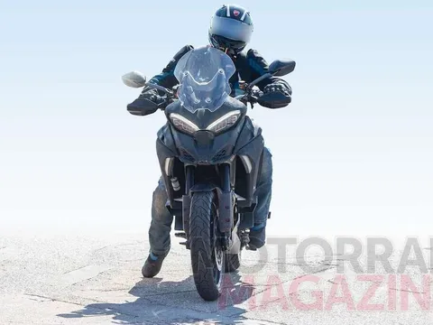 Ducati Multistrada V4 lộ ảnh chạy thử
