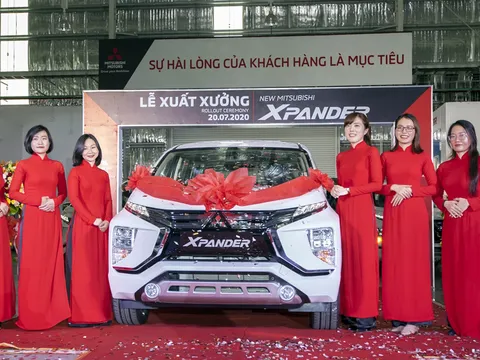 Mitsibishi Việt Nam xuất xưởng Xpander 2020 lắp ráp trong nước
