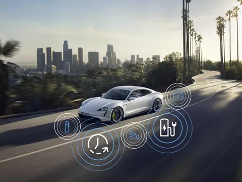 Điểm danh những nâng cấp trên Porsche Taycan 2021
