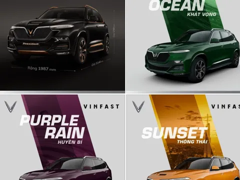 VinFast President gây sốt với 3 màu siêu độc nhưng vẫn còn quá nhiều bí ẩn chưa chịu tiết lộ