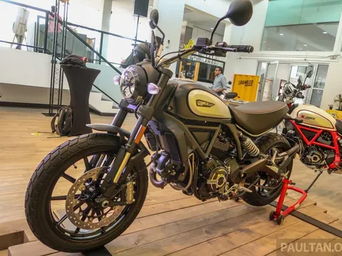 Khám phá Scrambler Icon Dark 2020 giá 277 triệu đồng