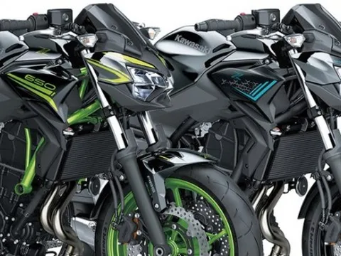 Kawasaki Z650 phiên bản 2021 ra mắt