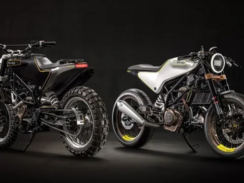 Husqvarna E-Pilen - mô tô hoài cổ với động cơ điện gọn nhẹ