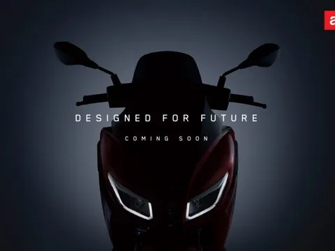 Piaggio tung ảnh nhá hàng Aprilia SXR 160 trước ngày ra mắt