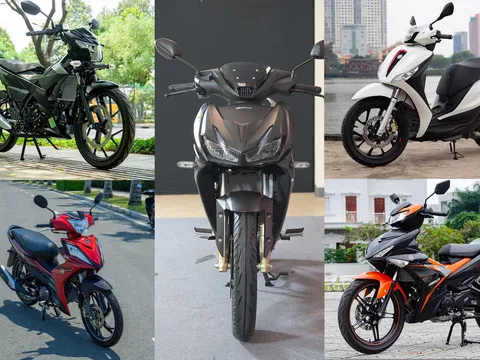 Quý III/2021, doanh số xe máy tại Việt Nam sụt giảm