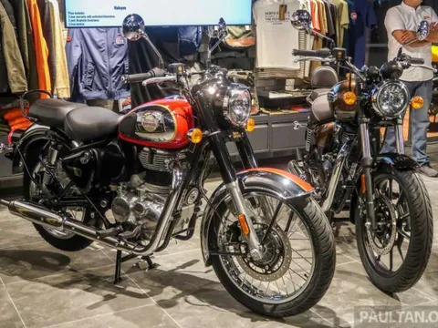 Royal Enfield Classic 350 và Meteor 350 2022 chính thức ra mắt