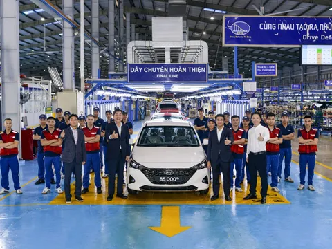 HYUNDAI THÀNH CÔNG XUẤT XƯỞNG CHIẾC XE ACCENT THỨ 85.000