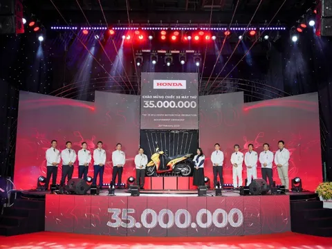 Honda cán đích 35 triệu xe máy sau 27 năm hoạt động tại Việt Nam