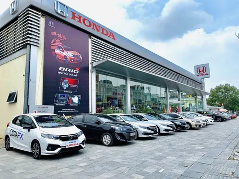 Honda công bố doanh số tháng Ngâu: ô tô giảm, xe máy tăng