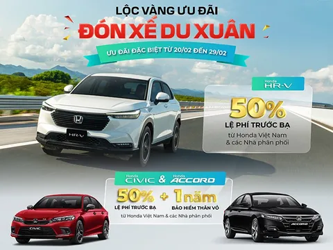 Honda Việt Nam (HVN) cùng hệ thống Nhà Phân phối triển khai chương trình khuyến mại đầu Xuân tháng 02/2024