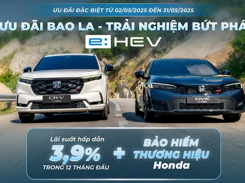 Honda Ô tô khuyến mại tháng 5 năm 2025