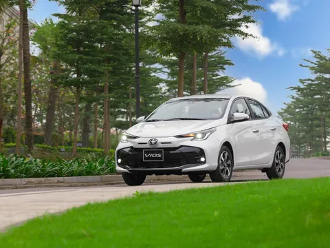 Toyota Vios 2023 ra mắt tại Việt Nam
