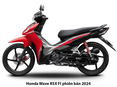 Honda Việt Nam giới thiệu Wave RSX FI phiên bản 2024