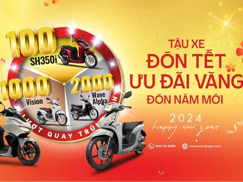 TẬU XE ĐÓN TẾT - ƯU ĐÃI VÀNG ĐÓN NĂM MỚI