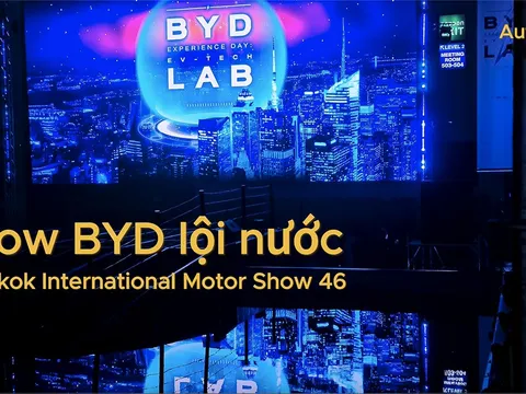 Màn trình diễn lội nước của BYD tại Bangkok International Motor Show 46
