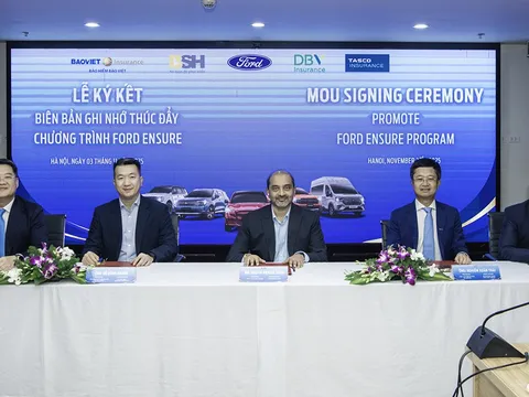Ford Việt Nam Ký Kết Biên Bản Ghi Nhớ Thúc Đẩy Chương Trình Ford Ensure