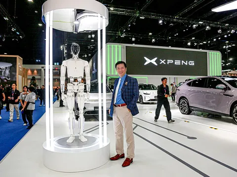 Robot IRON của XPENG tại Triển lãm Ô tô Quốc tế Bangkok 2026