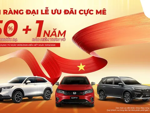 Honda nhiều Ưu đãi dịp Đại Lễ