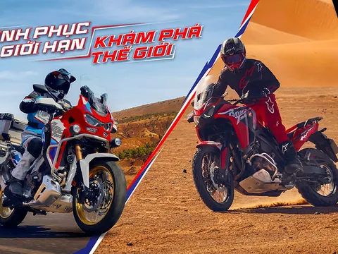 Honda Việt Nam giới thiệu phiên bản mới mẫu xe  Africa Twin 2026