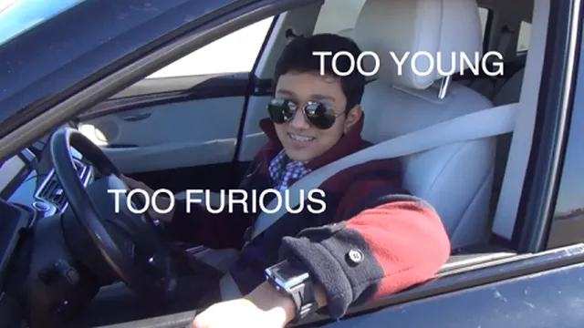 "Dân chơi" 14 tuổi drift BMW 5 Series GT