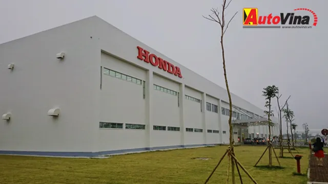 [Video] Nhà máy 120 triệu USD của Honda VN