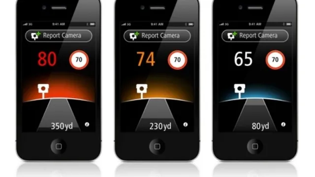 Ứng dụng trên Iphone giúp cảnh báo tốc độ