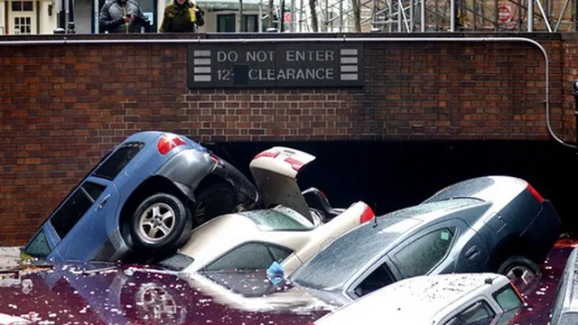 Hơn 200.000 xe bị siêu bão Sandy "hủy diệt"