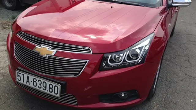 Chevrolet Cruze độ đèn BMW tại Việt Nam