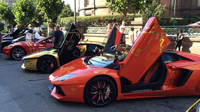 Dàn siêu xe Gia Lai Team thong dong tại Mỹ