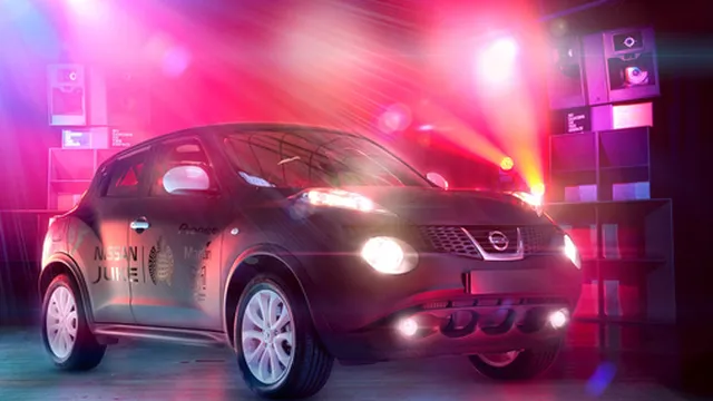 "Nhà hát di động" Nissan Juke Box