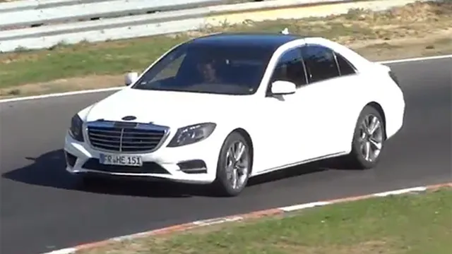 Mercedes S-Class 2014 lộ clip chạy thử