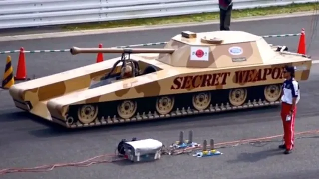 Siêu xe tăng 17000 mã lực của Nhật Bản