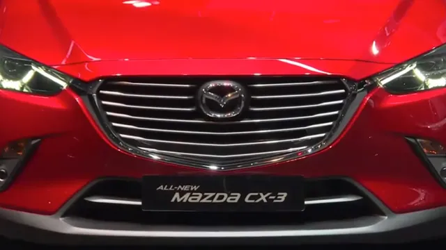 Mazda CX3 chính thức lộ diện tại Geneva 2015