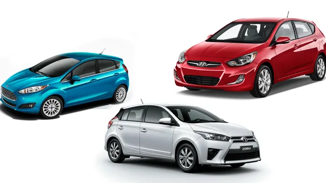 Cuộc đối đầu giữa Toyota Yaris, Hyundai Accent và Ford Fiesta