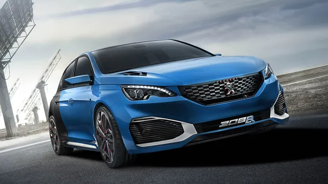 Peugeot 308R Hybrid : Chiếc Hatchback mạnh nhất thế giới