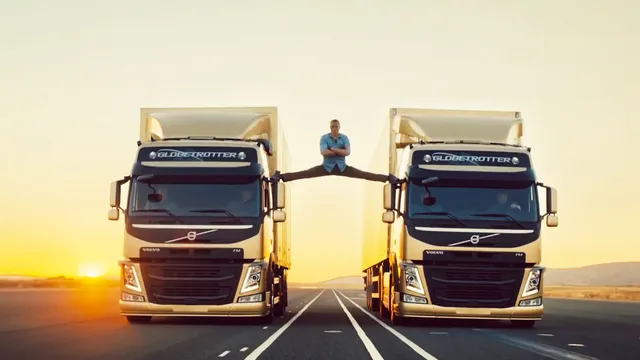 Van Damme với hệ thống lái Volvo Dynamic Steering