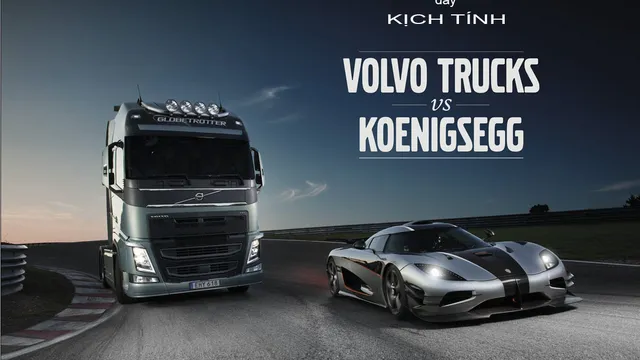 Siêu đầu kéo đua cùng siêu xe