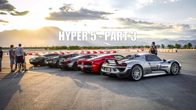 Màn so tài lịch sử của 5 siêu xe hypercar (P3)