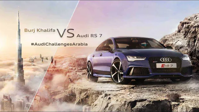 Audi RS7 so tài cùng thang máy