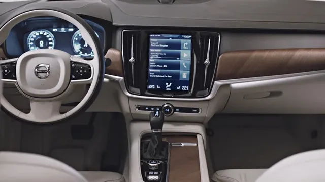 Nội thất sedan hạng sang mới Volvo S90