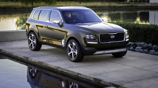 Video ra mắt mẫu concept SUV Kia Telluride tại triển lãm Detroit