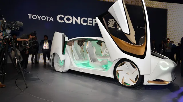 Ngắm “siêu phẩm” của tương lai Toyota Concept-i tại triển lãm công nghệ CES 2017