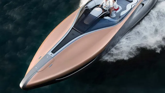 Video mãn nhãn với siêu du thuyền tuyệt đẹp của Lexus