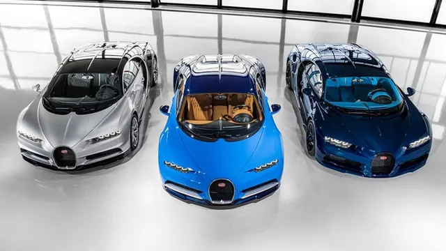 Video ghi lại quá trình 3 “ông hoàng tốc độ” Bugatti Chiron đầu tiên ra đời