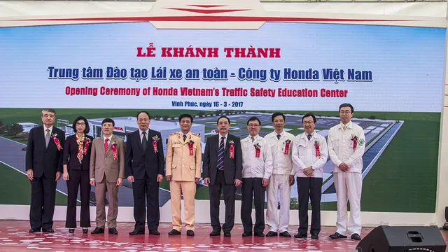 Video Lễ khánh thành Trung tâm đào tạo lái xe Honda Việt Nam đạt chuẩn quốc tế